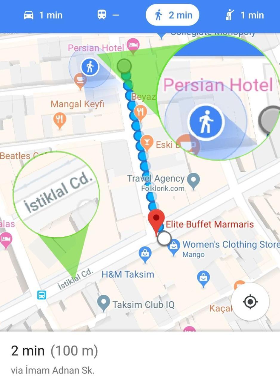 Persian Hotel Istambul Exterior foto